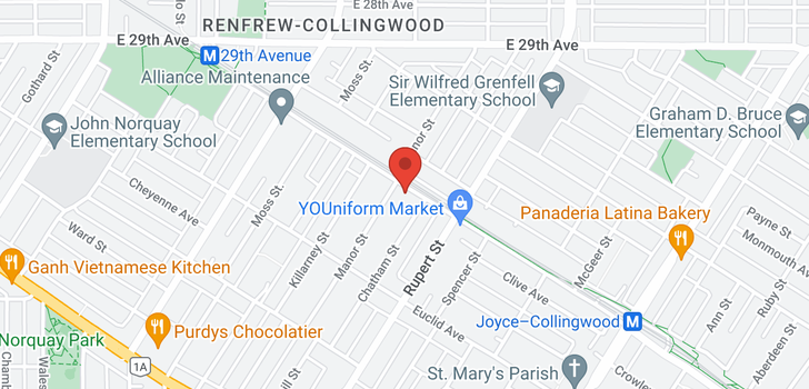 map of 3168 VANNESS AVENUE